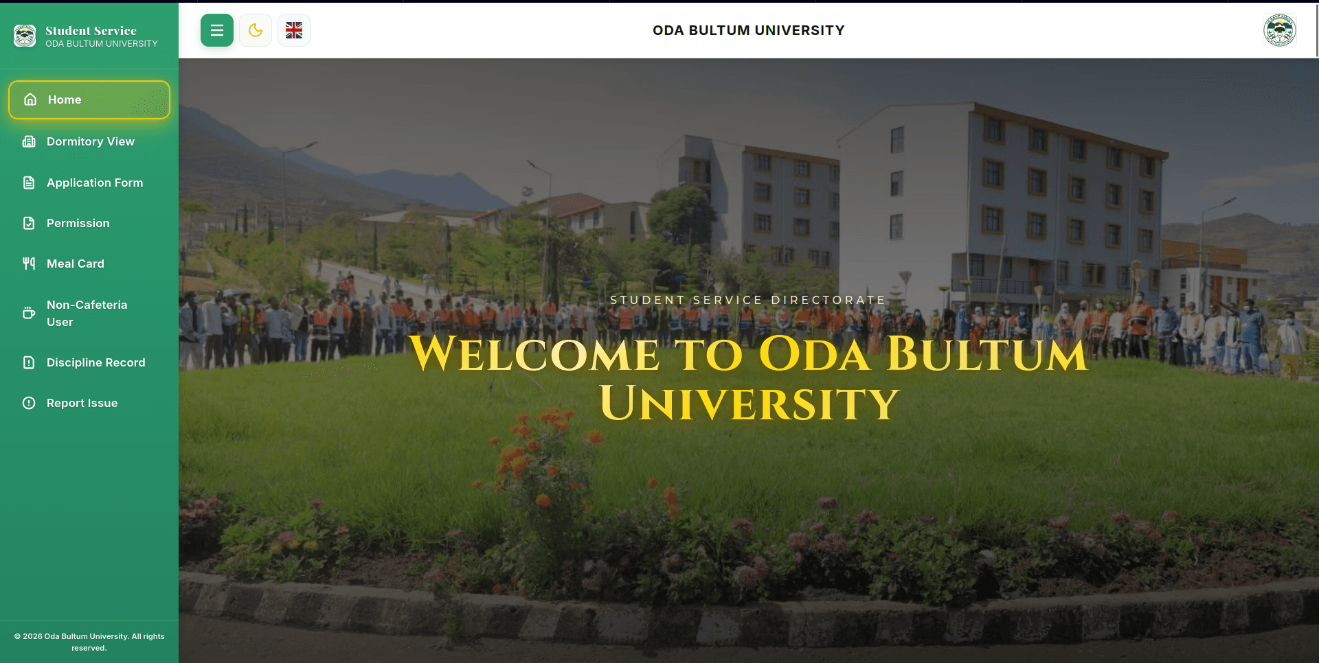OBU Student Service Portal